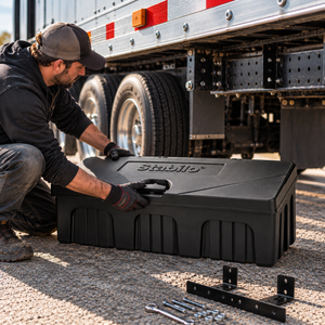Truck Toolbox for Commercial Vehicles, Lockable and Waterproof
