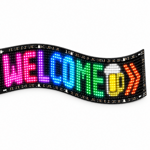 Devil Eyes LED Display Flexible RGB Screen with Bluetooth Control for Cars and Trucks