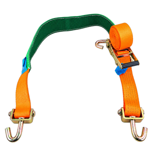 Wheel Straps for Car Transporters 3 Point Tie Down 2.5m