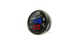 Volmetro 3 in 1 per auto con indicatore di carica batteria, termometro interno e caricatore USB