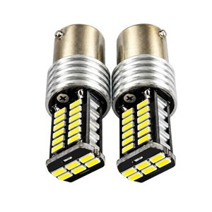 Car LED Bulbs BA15S 30 SMD Canbus 12V White 2 Pack
