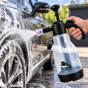Car Foam Sprayer with Hand Pump and 4 Interchangeable Nozzles 2L