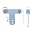 Rullo per telone Schmitz 30,5 mm