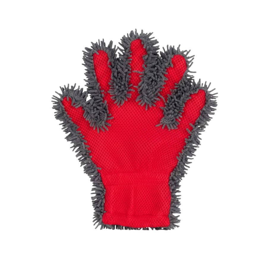Car wash mitt chenille microfiber glove cleaning
