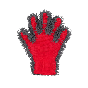 Car wash mitt chenille microfiber glove cleaning