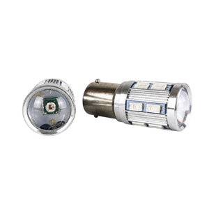 LED Car Bulbs BA15S SMD White or Red 2 Pack