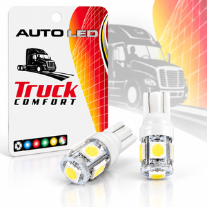 SMD LED T10 žarulja – par, bijelo svjetlo, 12V i 24V