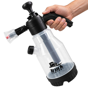 Car Foam Sprayer with Hand Pump and 4 Interchangeable Nozzles 2L