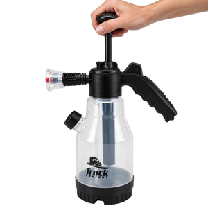 Car Foam Sprayer with Hand Pump and 4 Interchangeable Nozzles 2L