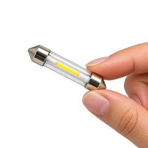 Para żarówek rurkowych 1 COB LED, białe – różne długości, 12V/24V