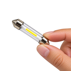 Para żarówek rurkowych 1 COB LED, białe – różne długości, 12V/24V