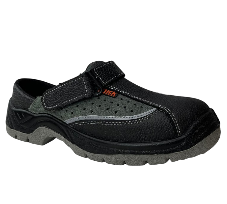 Safety Clogs with Steel Toe Cap and Oil Resistant Sole