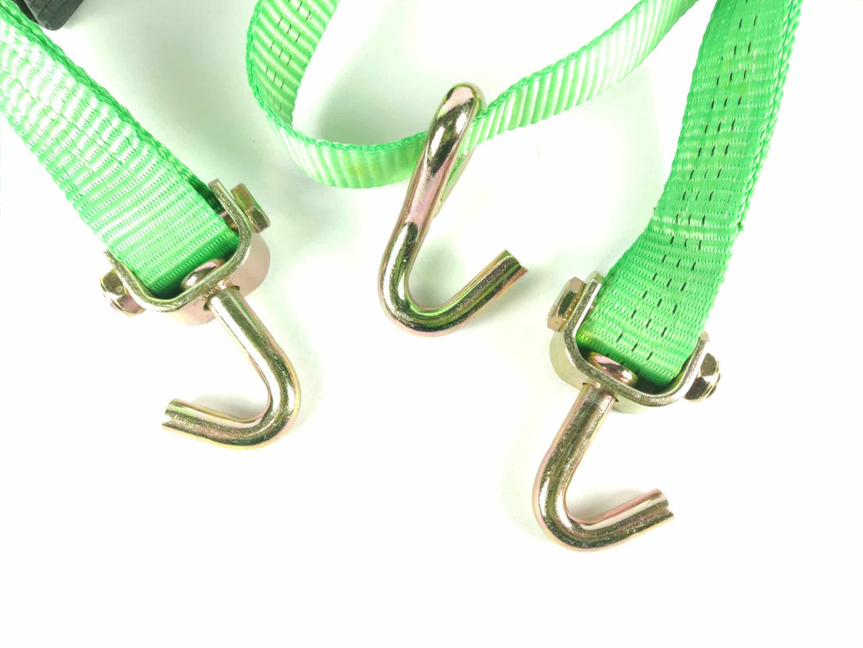 3-Point Wheel Tie Down Strap, 2.5 m
