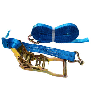 Cinghia di fissaggio completa blu, portata 1 tonnellata