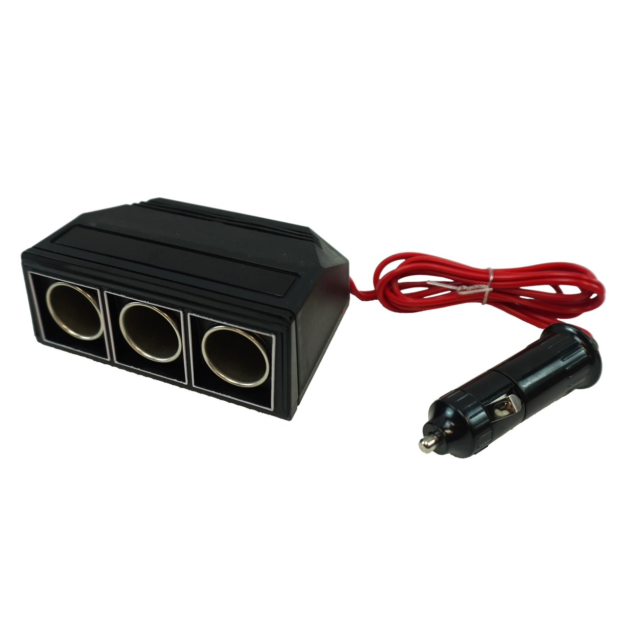 3-Socket Car Cigarette Lighter Adapter, 12A