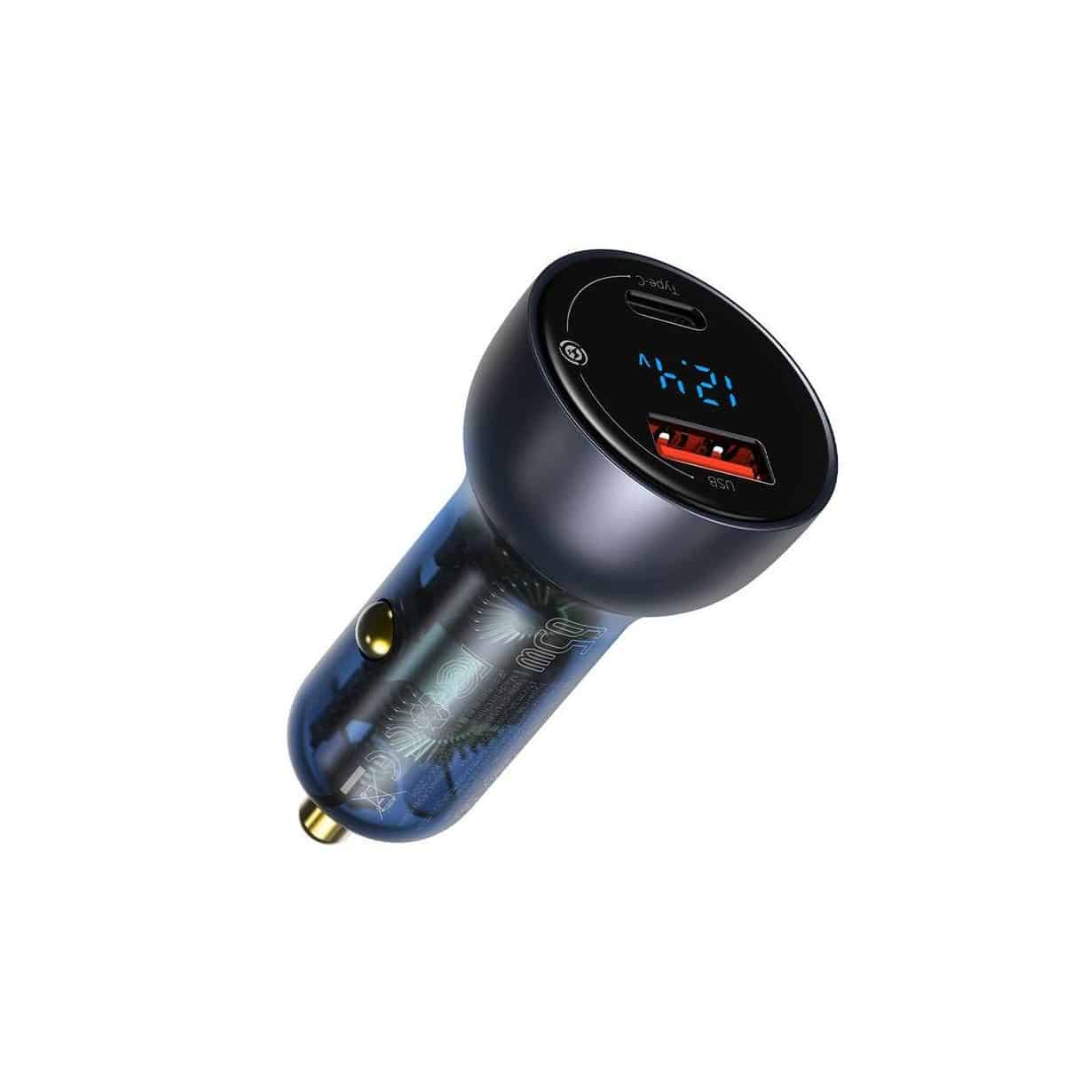 Baseus Car Charger Particular Digital Display QC 3.0 + PPS (USB 18W + Type-C 45W), max 65W