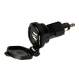 Caricabatterie USB da accendisigari Din-Tech 2x USB 2700 mA
