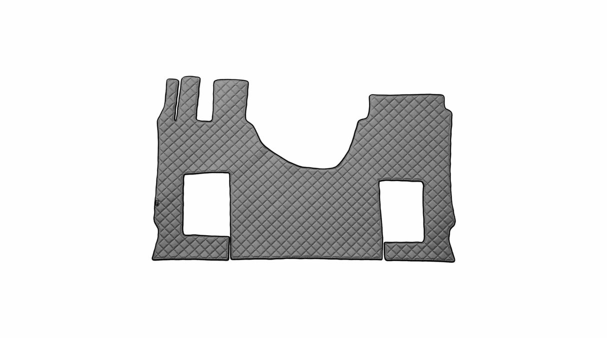 Prešívaný koženkový koberec pre Mercedes-Benz Actros MP4 s pevnou spolujazdcovou sedačkou