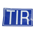 Segnale TIR per trasporto internazionale – 400 x 250 mm