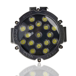 51W Round LED Driving Light – White