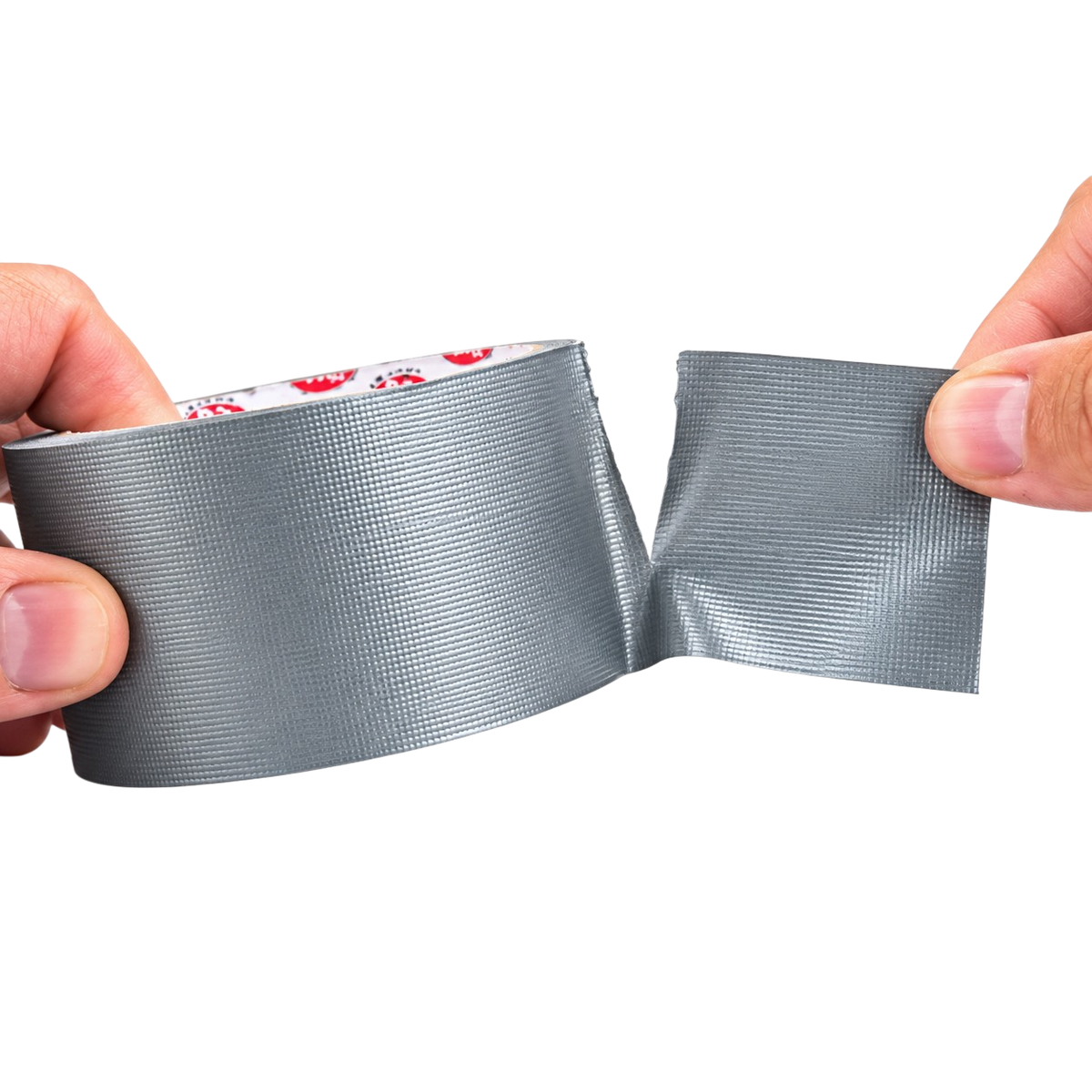 Duct Tape Heavy Duty Reinforced Repair Tape, Hand Tearable, Grey, 10m x 48mm