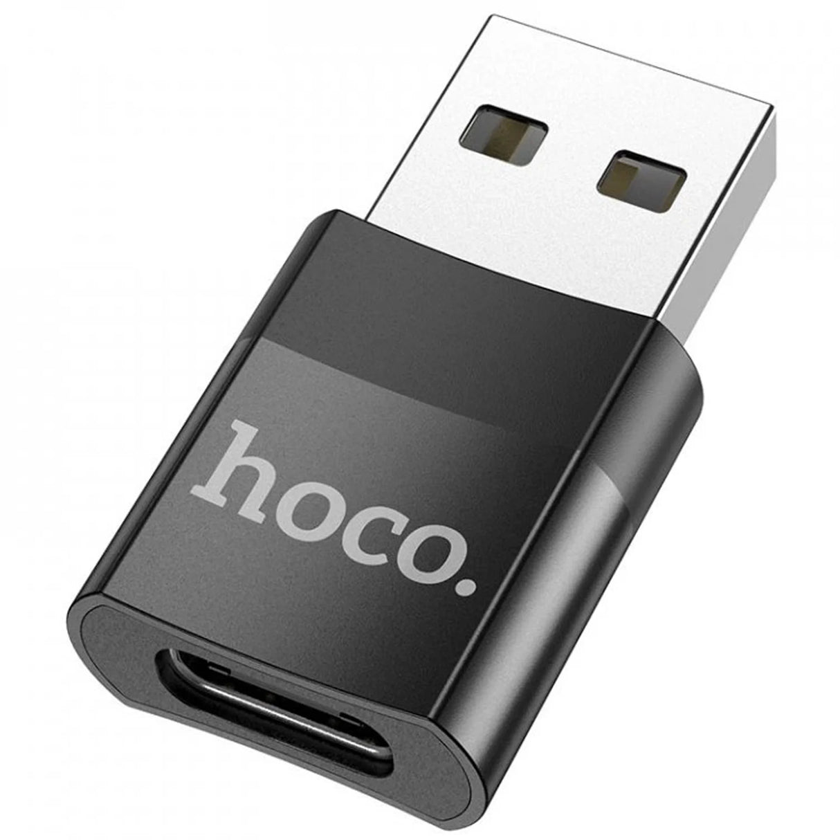 USB 2.0 na USB-C adaptér HOCO UA17, černý