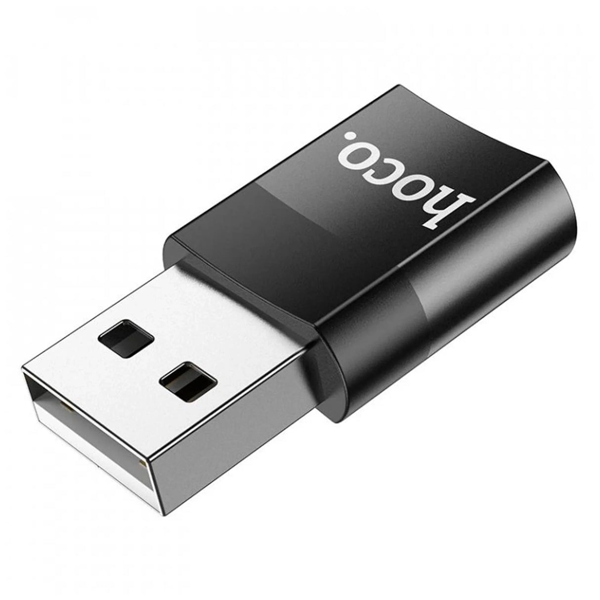USB 2.0 na USB-C adaptér HOCO UA17, černý