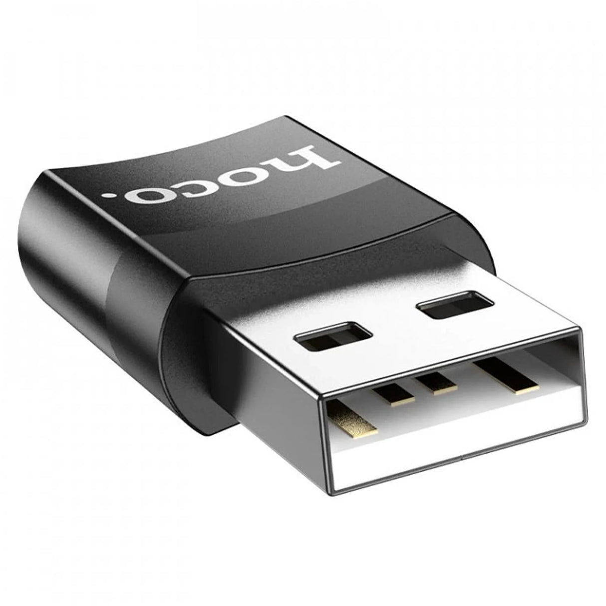 USB 2.0 na USB-C adaptér HOCO UA17, černý