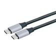 Grundig USB-C auf USB-C Kabel, 1,5 m – 240W Schnellladen & 10 Gbps Datenübertragung