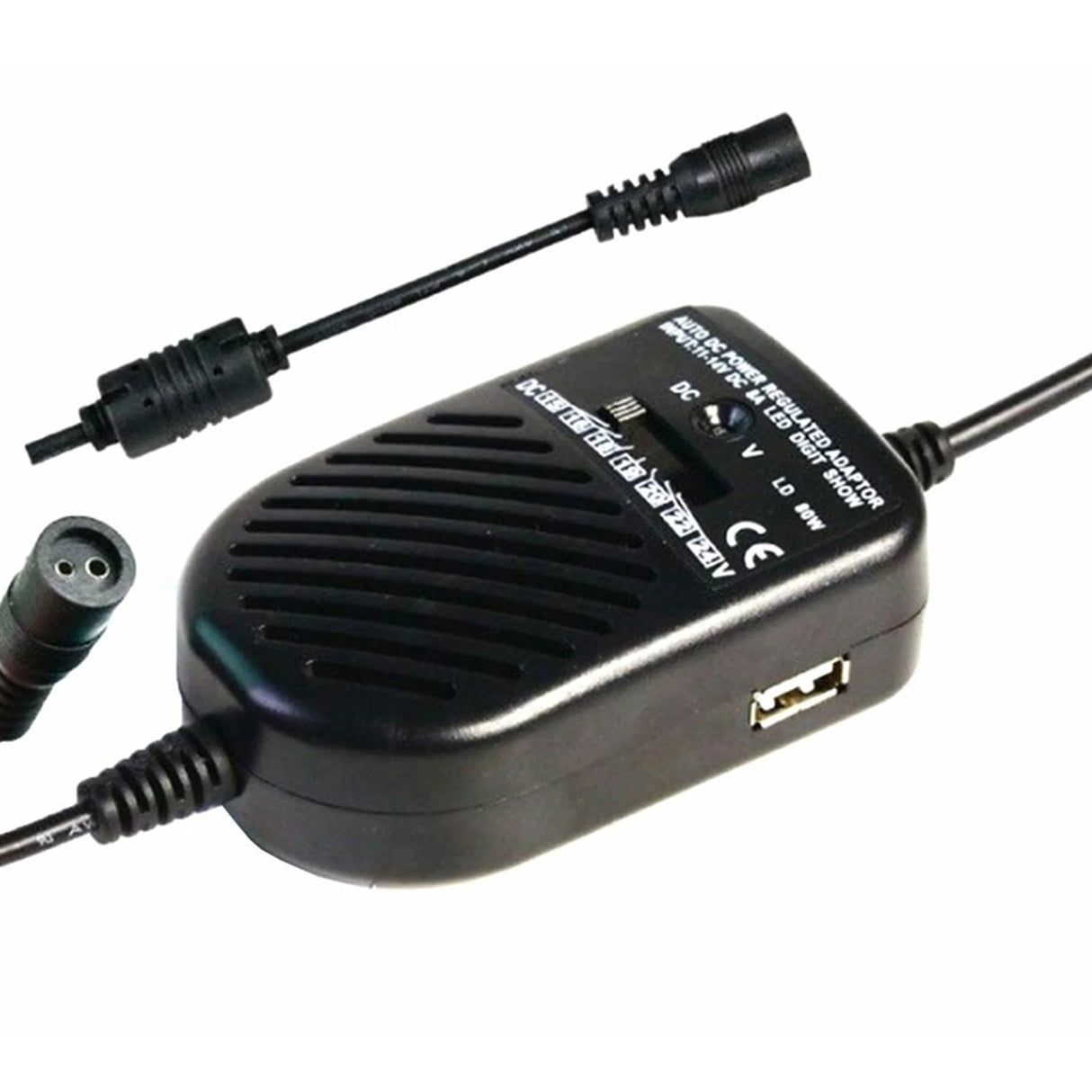 Universal Car Cigarette Lighter Laptop Charger 24V 3300mA