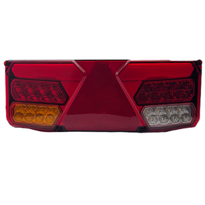 LED Rear Lamp 7-Function Triangle Prism 12-24V