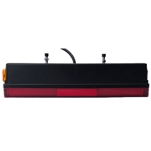 Universal 7-Function LED Tail Light with License Plate Holder 12-24V