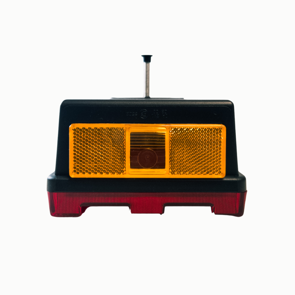Rear Lamp for Mercedes Actros, 6-Chamber, Ribbed, SIM