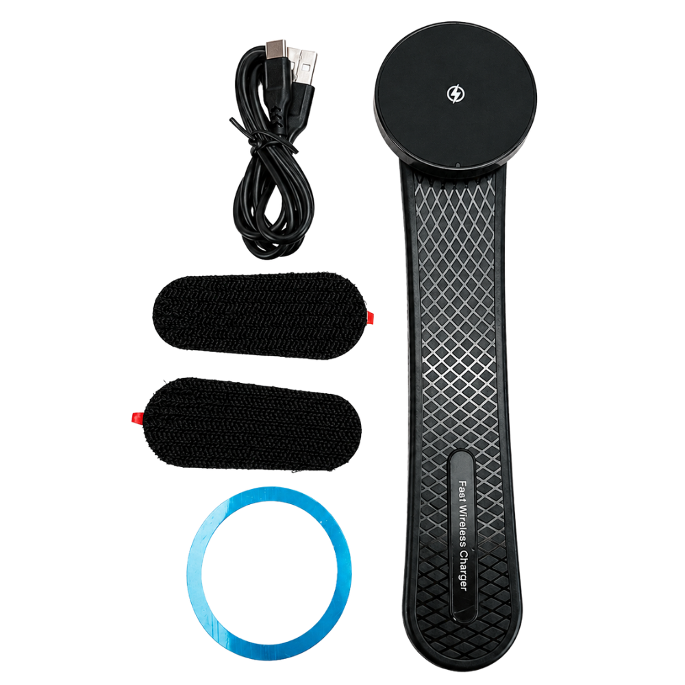 Car phone holder and MagSafe charger wireless for the dashboard 15W