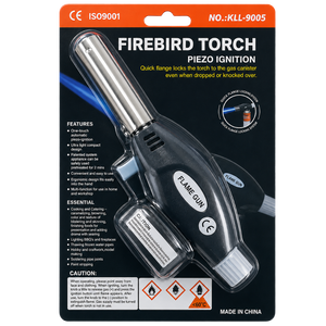Portable Butane Gas Blow Torch Welding Flamethrower Flame Spray Gun