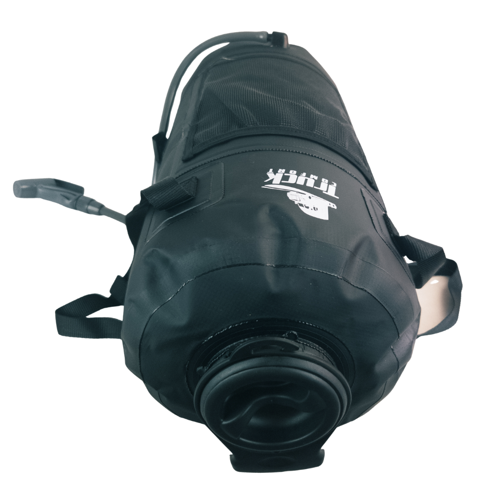 Camping shower bag portable 20L Black