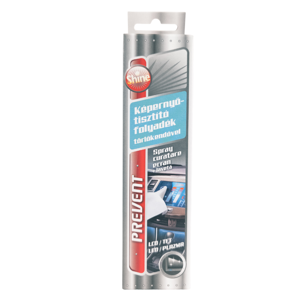Screen cleaning spray with a cloth 75ml