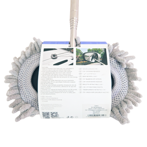Extendable Microfibre Duster Telescopic Dusting Brush 28–101 cm for Home & Car