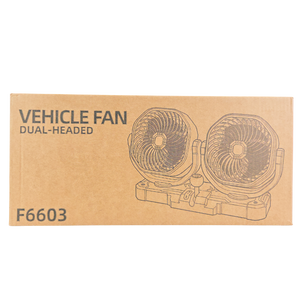 Usb fan 4inch Dual Head 360° Adjustable on Dashboard