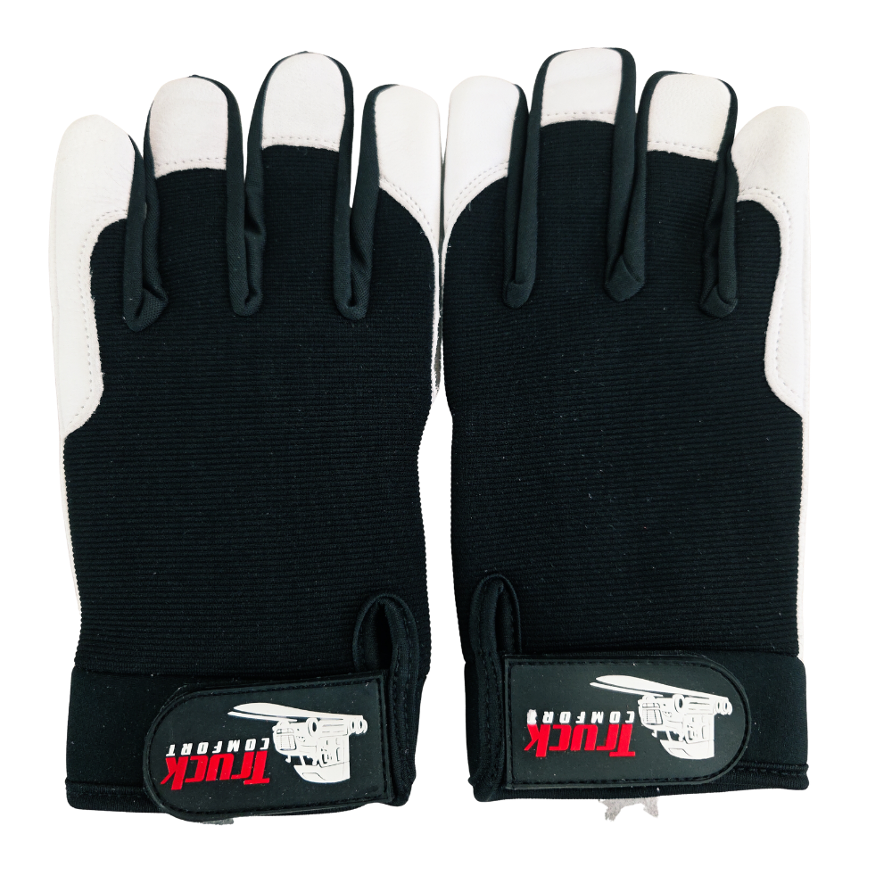 Work Gloves with Double-Padded Goatskin Palm Size 10