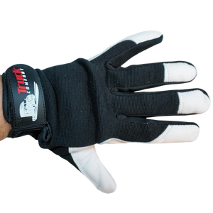 Work Gloves with Double-Padded Goatskin Palm Size 10