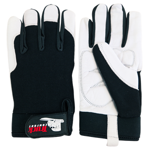 Work Gloves with Double-Padded Goatskin Palm Size 10