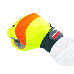 Safety work gloves High-Visibility with Double-Padded & hook and loop closure