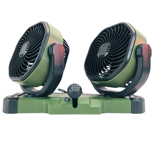 Usb fan 4inch Dual Head 360° Adjustable on Dashboard