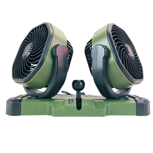 Usb fan 4inch Dual Head 360° Adjustable on Dashboard