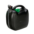 Ovaler Benzinkanister aus Kunststoff mit Ausgießer – 10L oder 20L