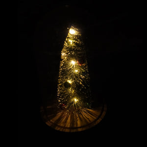 LED Christmas Tree Under Dome