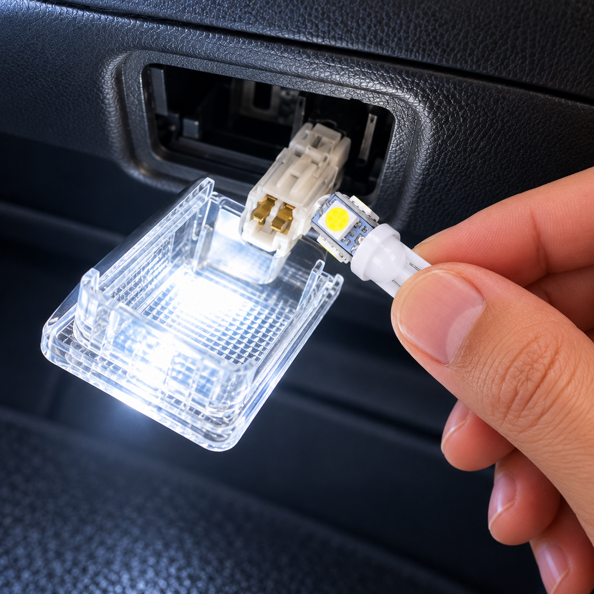 SMD LED T10 žarulja – par, bijelo svjetlo, 12V i 24V