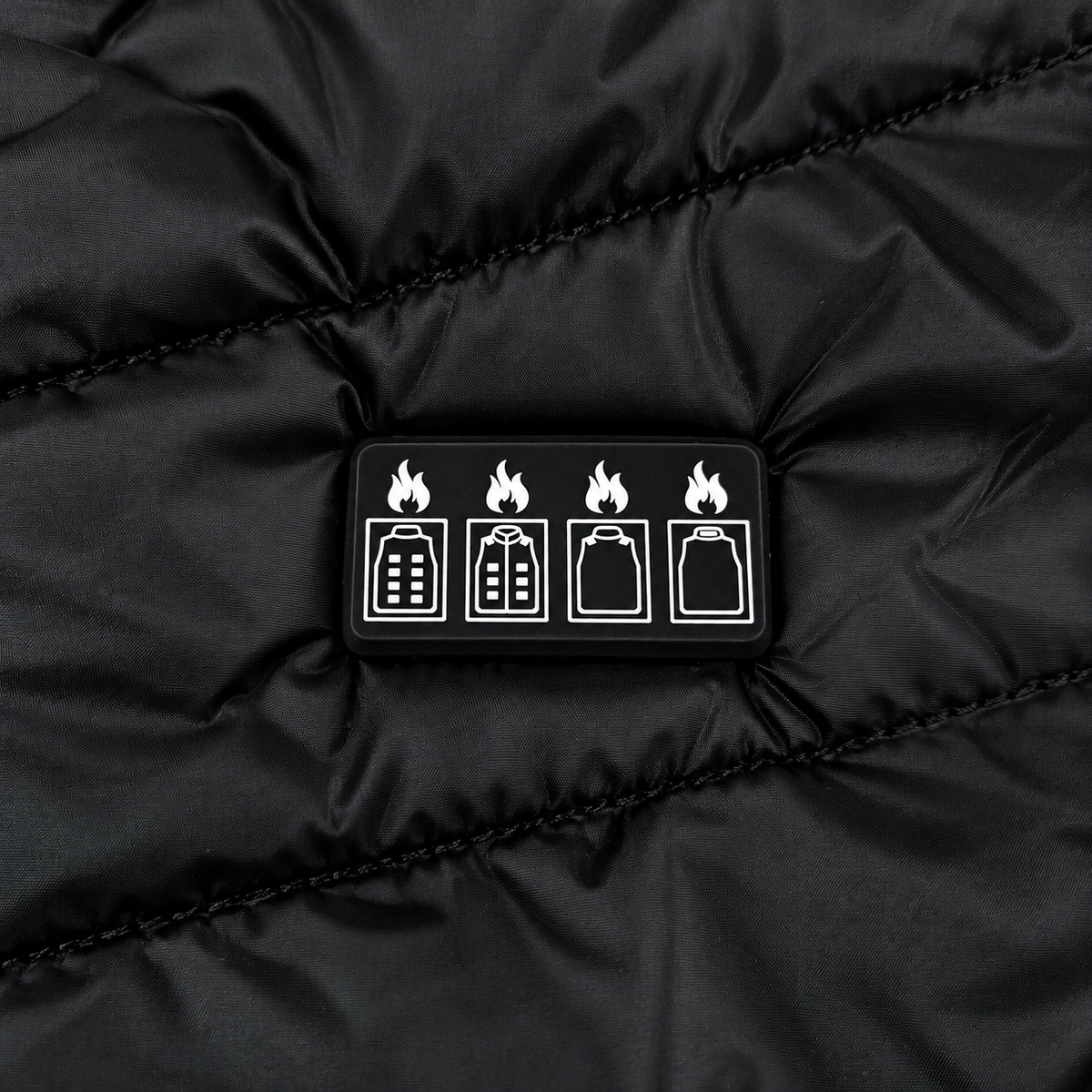 Heated Vest with 19 Heating Panels, 4 Heating Zones and 3 Heat Settings