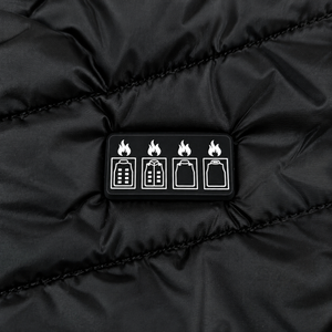 Heated Vest with 19 Heating Panels, 4 Heating Zones and 3 Heat Settings